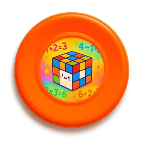 Disco de Arremesso Frisbee Cubo Mágico