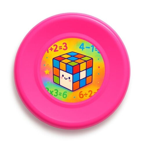 Disco de Arremesso Frisbee Cubo Mágico