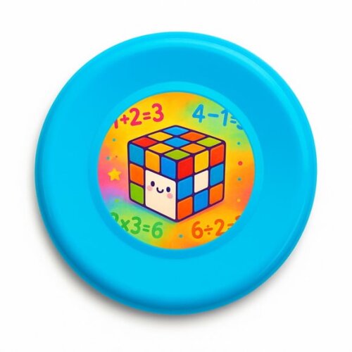 Disco de Arremesso Frisbee Cubo Mágico