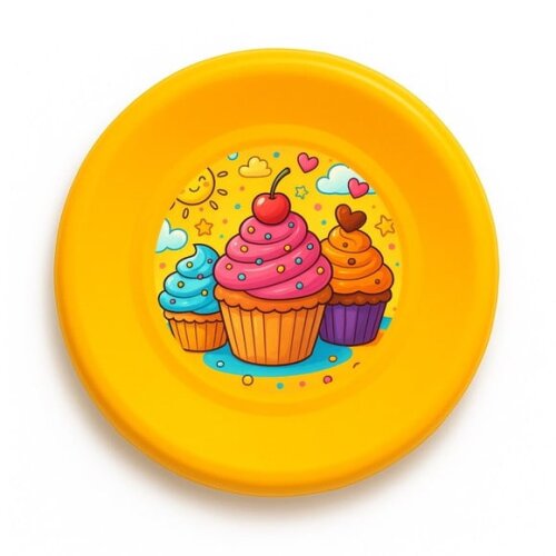 Disco de Arremesso Frisbee Cupcakes