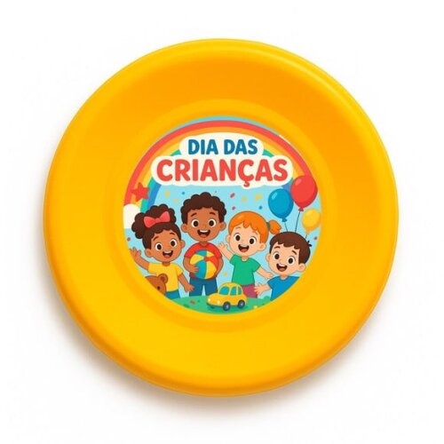 Disco de Arremesso Frisbee Dia das Crianças