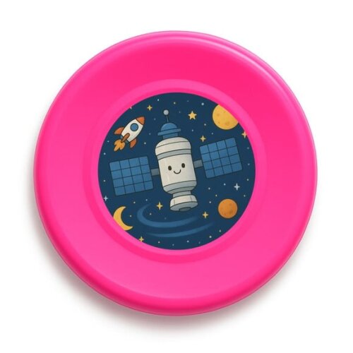 Disco de Arremesso Frisbee Estação Espacial