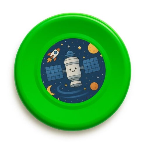 Disco de Arremesso Frisbee Estação Espacial