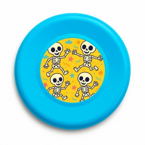 Disco de Arremesso Frisbee Esqueletinhos Kids