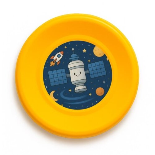 Disco de Arremesso Frisbee Estação Espacial