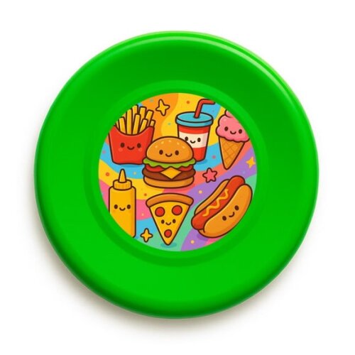 Disco de Arremesso Frisbee Fast Food