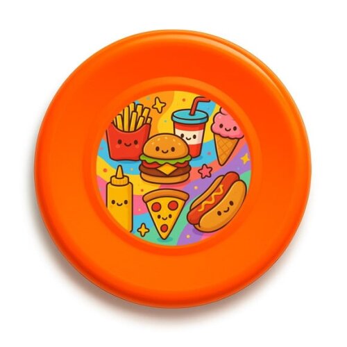 Disco de Arremesso Frisbee Fast Food