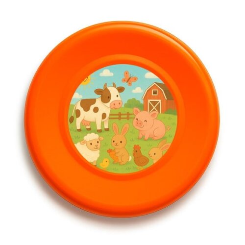 Disco de Arremesso Frisbee Fazendinha