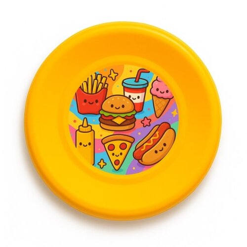 Disco de Arremesso Frisbee Fast Food