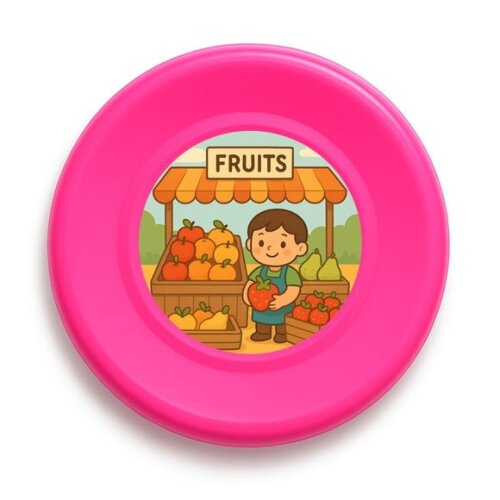 Disco de Arremesso Frisbee Feira de Frutas