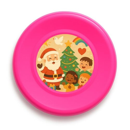 Disco de Arremesso Frisbee Feliz Natal