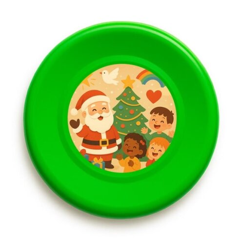 Disco de Arremesso Frisbee Feliz Natal