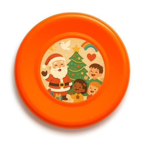 Disco de Arremesso Frisbee Feliz Natal