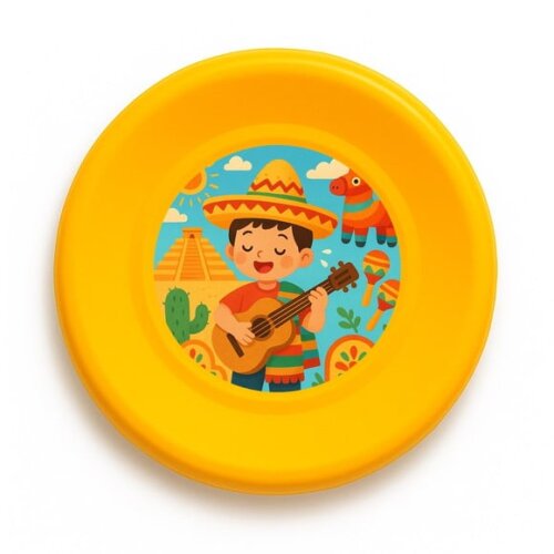 Disco de Arremesso Frisbee Festa Mexicana