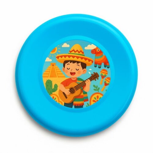 Disco de Arremesso Frisbee Festa Mexicana