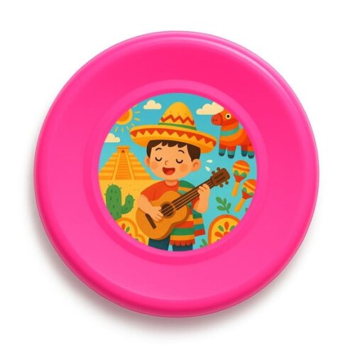 Disco de Arremesso Frisbee Festa Mexicana