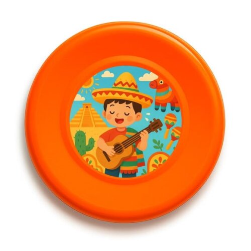 Disco de Arremesso Frisbee Festa Mexicana