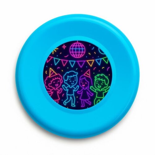 Disco de Arremesso Frisbee Festa Neon