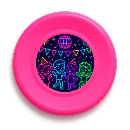 Disco de Arremesso Frisbee Festa Neon