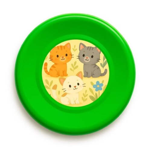 Disco de Arremesso Frisbee Gatinhos