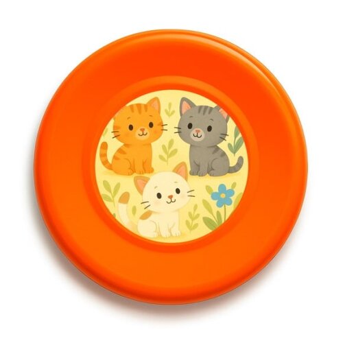 Disco de Arremesso Frisbee Gatinhos