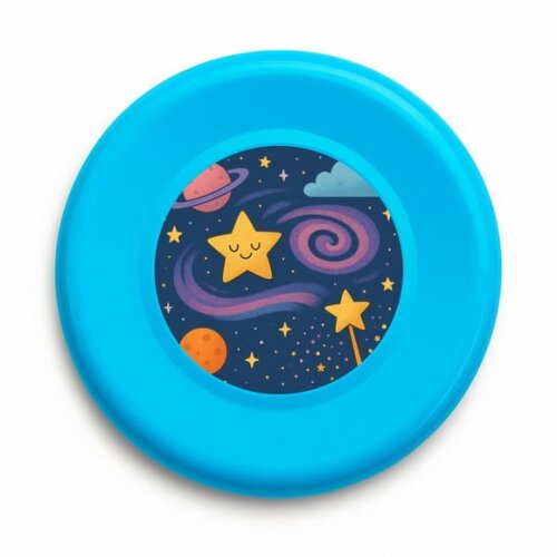 Disco de Arremesso Frisbee Galáxia Mágica