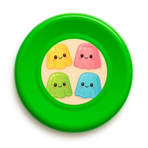 Disco de Arremesso Frisbee Gelatinas