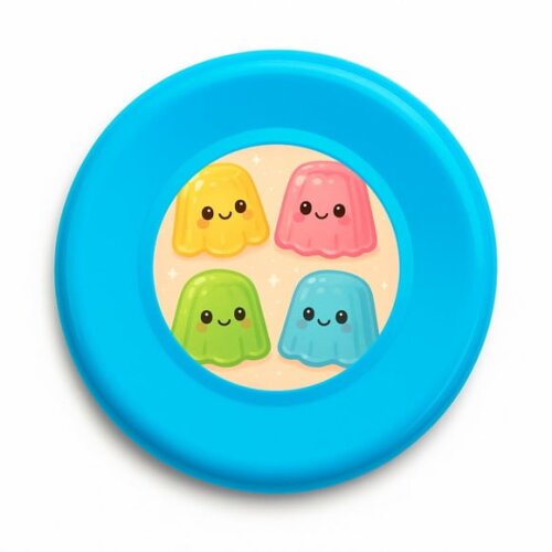 Disco de Arremesso Frisbee Gelatinas