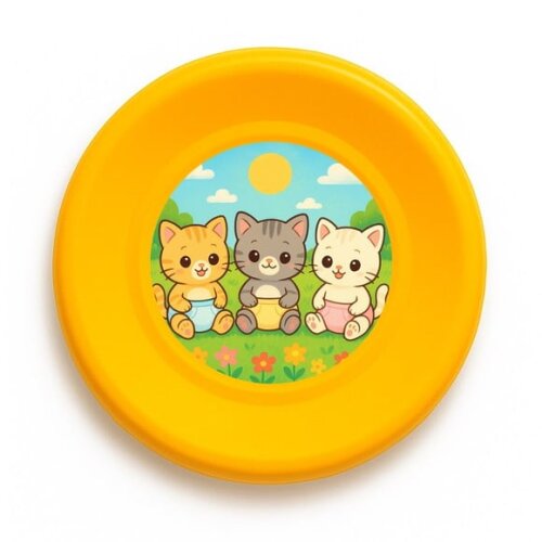 Disco de Arremesso Frisbee Gatinhos Baby