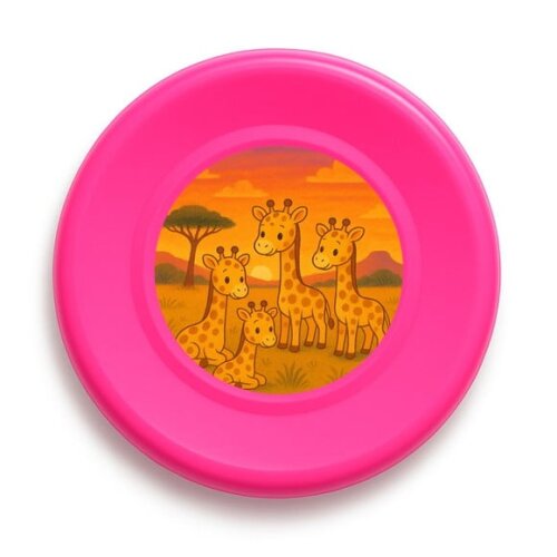 Disco de Arremesso Frisbee Girafinhas