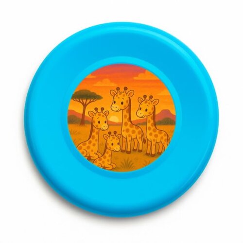 Disco de Arremesso Frisbee Girafinhas