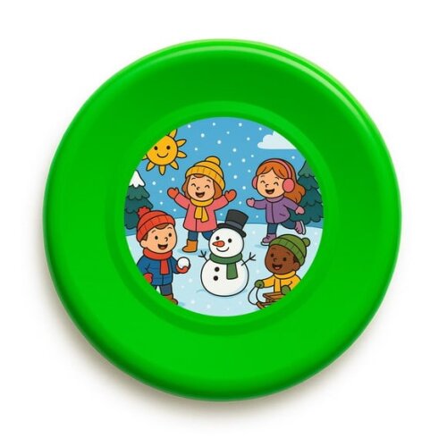 Disco de Arremesso Frisbee Inverno Divertido