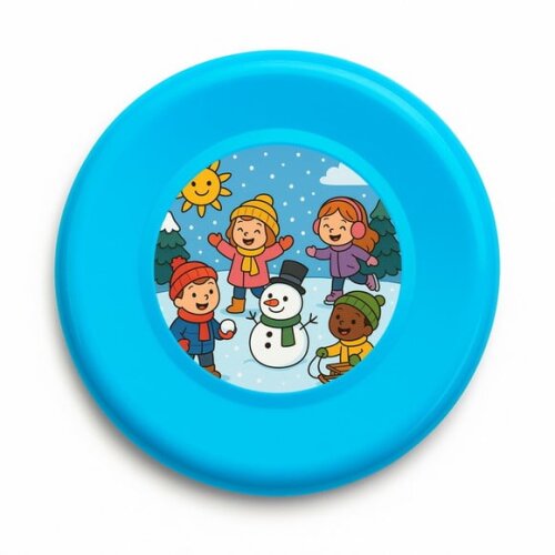 Disco de Arremesso Frisbee Inverno Divertido
