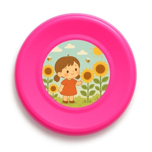 Disco de Arremesso Frisbee Jardim dos Girassóis