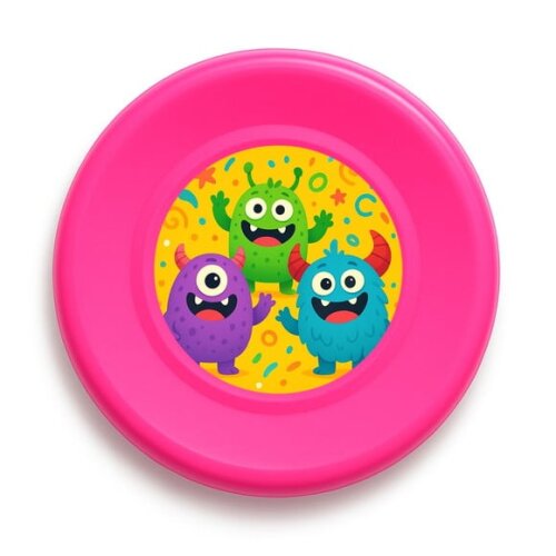 Disco de Arremesso Frisbee Monstrinhos