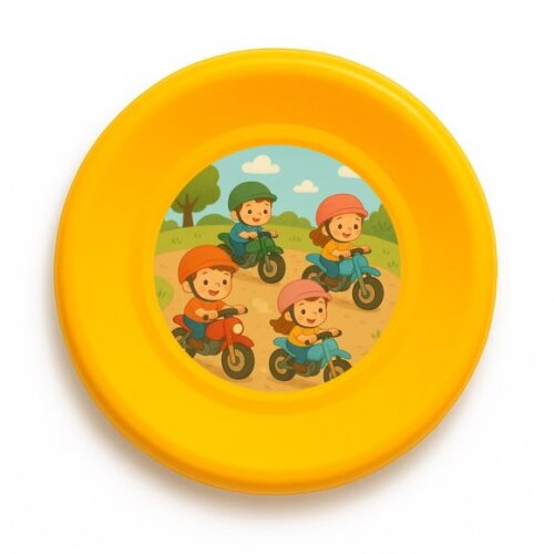 Disco de Arremesso Frisbee Motocicletas Kids