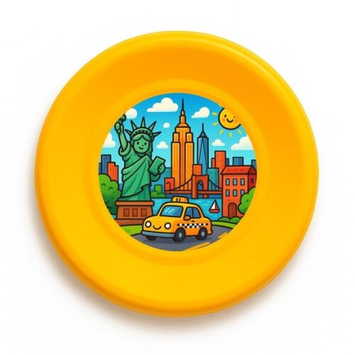 Disco de Arremesso Frisbee Nova York
