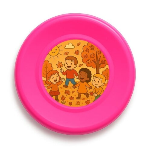 Disco de Arremesso Frisbee Outono Divertido