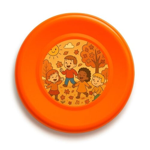 Disco de Arremesso Frisbee Outono Divertido