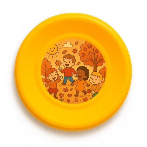 Disco de Arremesso Frisbee Outono Divertido