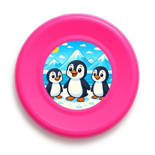 Disco de Arremesso Frisbee Pinguins