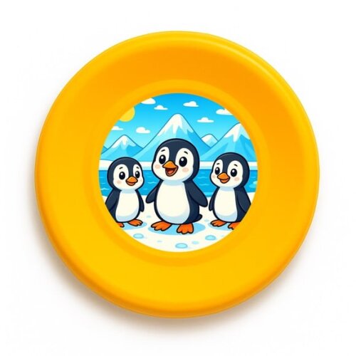Disco de Arremesso Frisbee Pinguins