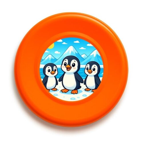 Disco de Arremesso Frisbee Pinguins