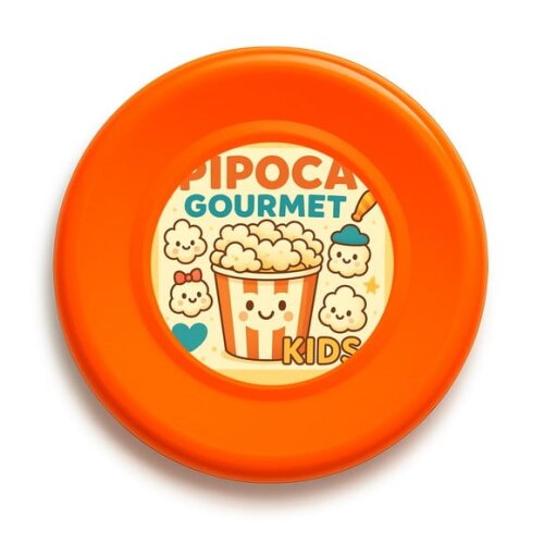 Disco de Arremesso Frisbee Pipoca Gourmet Kids