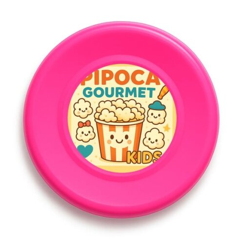Disco de Arremesso Frisbee Pipoca Gourmet Kids