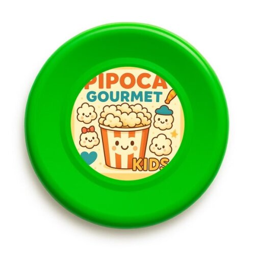 Disco de Arremesso Frisbee Pipoca Gourmet Kids