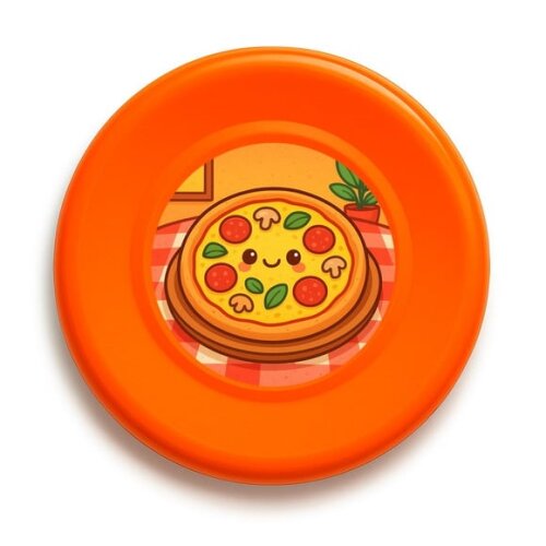 Disco de Arremesso Frisbee Pizza Divertida