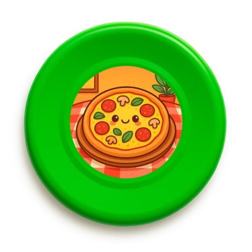 Disco de Arremesso Frisbee Pizza Divertida