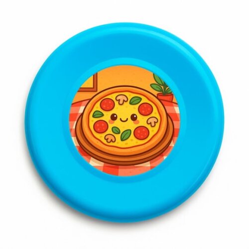 Disco de Arremesso Frisbee Pizza Divertida