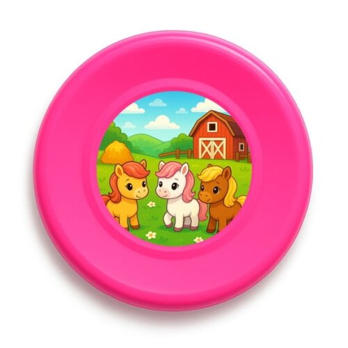 Disco de Arremesso Frisbee Pôneis
